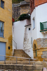 Fototapeta na wymiar San Sebastian city architecture in Spain