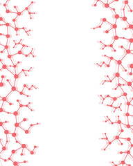 DNA vector. Abstract dna for research in the laboratory. DNA for design. Molecular structure of dna.