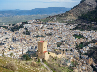 Obraz premium Yedra Castle in Cazorla city, Spain