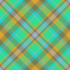 Plaid tartan textile. Vector seamless fabric. Check texture pattern background.