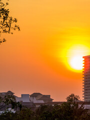 Sunset in Pattaya, Thailand