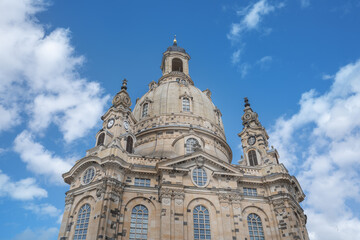 Fototapeta na wymiar Frauenkirche Church Dome - Dresden, Soxony, Germany