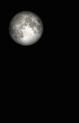 Luna llena. Fondo de pantalla