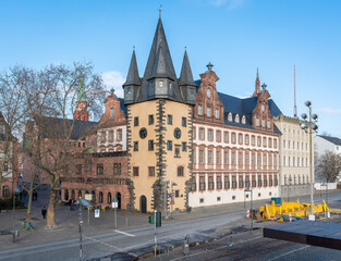 Obraz premium Rententurm Tower - Frankfurt, Germany
