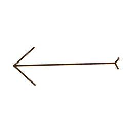 arrow pointing to the left