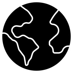 Obraz premium Earth icon