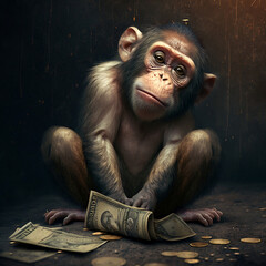 monkey and money