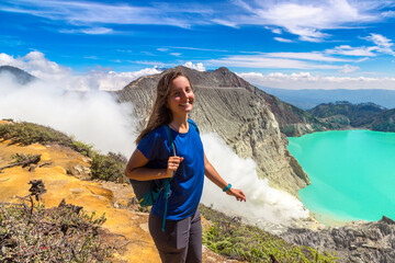 Crater volcano Ijen, Java © Sergii Figurnyi