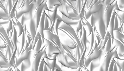 Silver foil background wallpaper illustration created using generative AI.