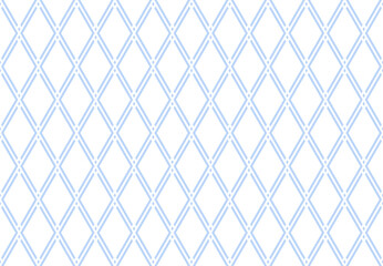 Seamless Geometric Blue Diamonds Pattern.