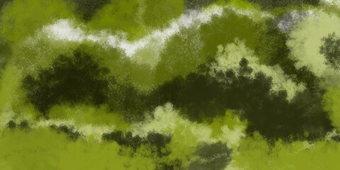 Abstract green background, old, vintage grunge background texture design, rich green color for brochures, paper or wallpaper, green wall. Painted grunge backdrop