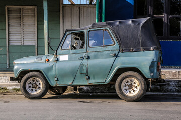 Wunderschöner Oldtimer auf Kuba (Karibik)