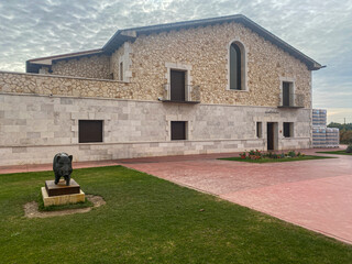 caserio de piedra en castilla españa © andromedicus