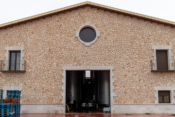 caserio de piedra en castilla españa © andromedicus