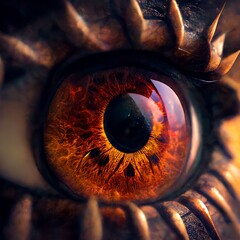 Demon Eyes by AI génération 