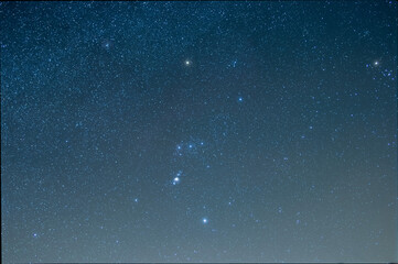 Sternbild Orion mit Orionnebel