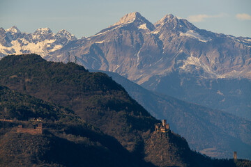 View of Eppan in South Tyrol, Italy
