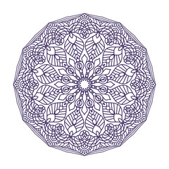 Decorative mandala design for adult coloring books, decorations, backgrounds, banners etc.