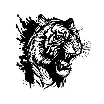 tiger vector svg