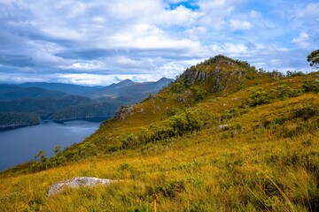landscape in the mountains