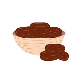 Dates Illustration vector 