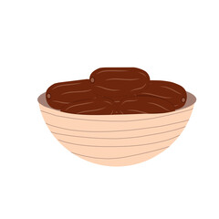 Dates Illustration vector 