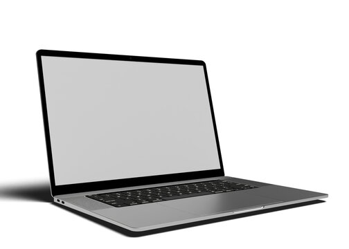 Laptop screen mockup