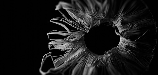 Abstract iris 3d illustration	
