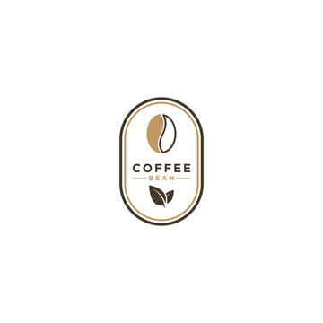 logo for coffee products in white background