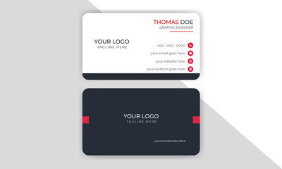 Business card for business and personal use design template, Creative design, Modern business card design