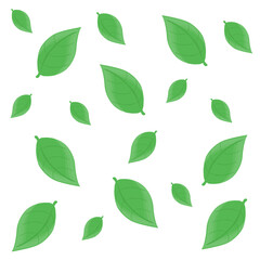 green leaves