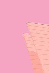 minimalist abstract architecture vector graphic 