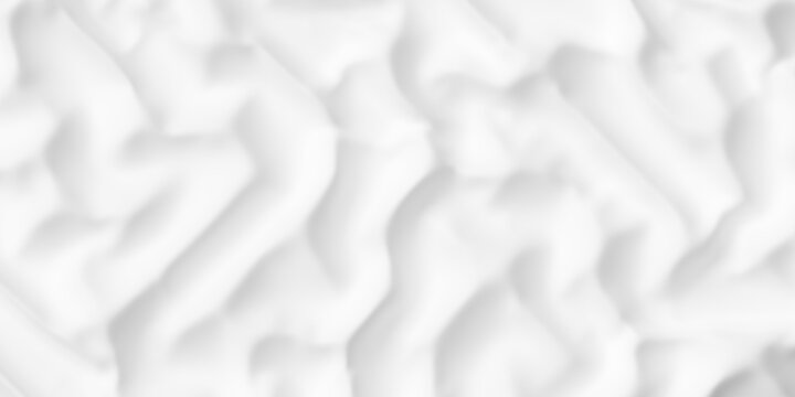 Offset white irregular organic rounded grid shape geometrical background wallpaper banner pattern