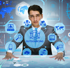 Concept of outsourcing in modern business