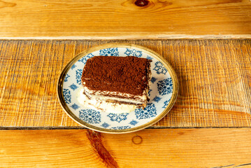 Tiramisu is a modern dessert, not a traditional one. It has its origin in the northeast of Italy, in the Veneto region