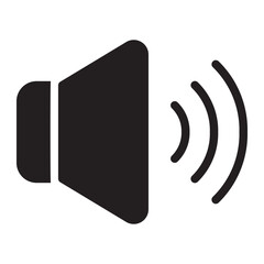 volume up glyph icon