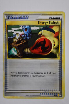 Pokemon trading card, Energy Switch.
