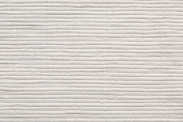 Texture of white fabric as background