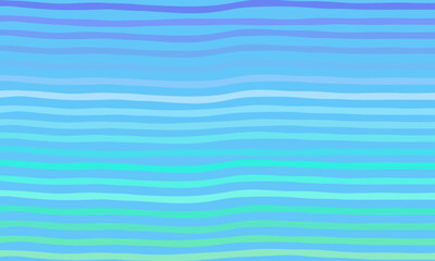 Kolorowe tło w paski w kolorach: niebieskim i zielonym. Letni, wakacyjny design. Abstrakcyjne tło w kolorowe geometryczne linie.