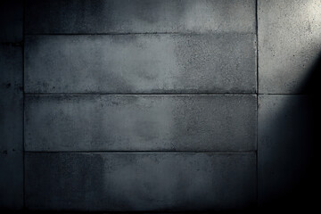 Gray concrete wall, abstract texture background, cement backdrop, generative ai