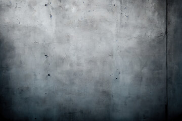 Fototapeta na wymiar Gray concrete wall, abstract texture background, cement backdrop, generative ai