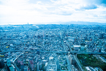 Distant view of Osaka Namba
大阪難波遠景
오사카 남바 원경