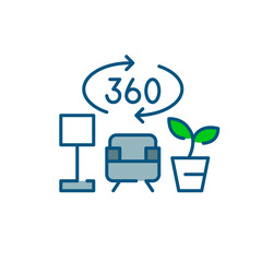 Augmented reality interior design app