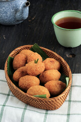 Misro Amis di Jero, Grated Cassava with Palm Sugar Filling