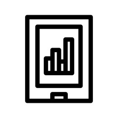 chart icon or logo isolated sign symbol vector illustration - high-quality black style vector icons
