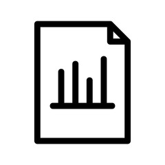 chart icon or logo isolated sign symbol vector illustration - high-quality black style vector icons
