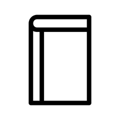 closed book icon or logo isolated sign symbol vector illustration - high-quality black style vector icons
