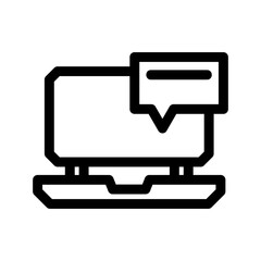 communication icon or logo isolated sign symbol vector illustration - high quality black style vector icons
