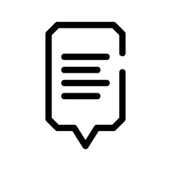 conversation icon or logo isolated sign symbol vector illustration - high-quality black style vector icons
