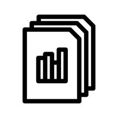documents icon or logo isolated sign symbol vector illustration - high-quality black style vector icons
